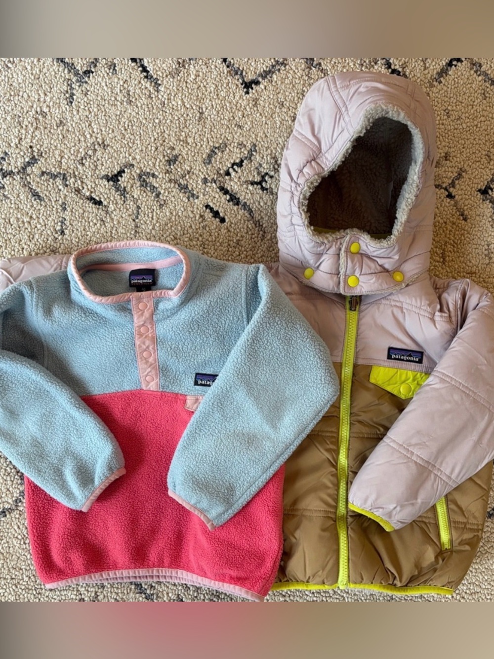 Patagonia Kids Jacket and fleece (4T)